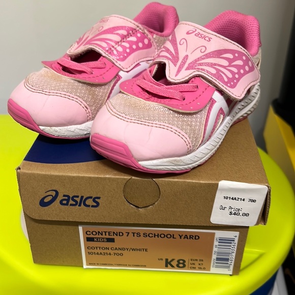 Asics Girls Tennis Shoes. - Picture 1 of 5